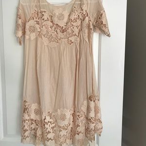 ANTHROPOLOGIE Holding horses Lace dress